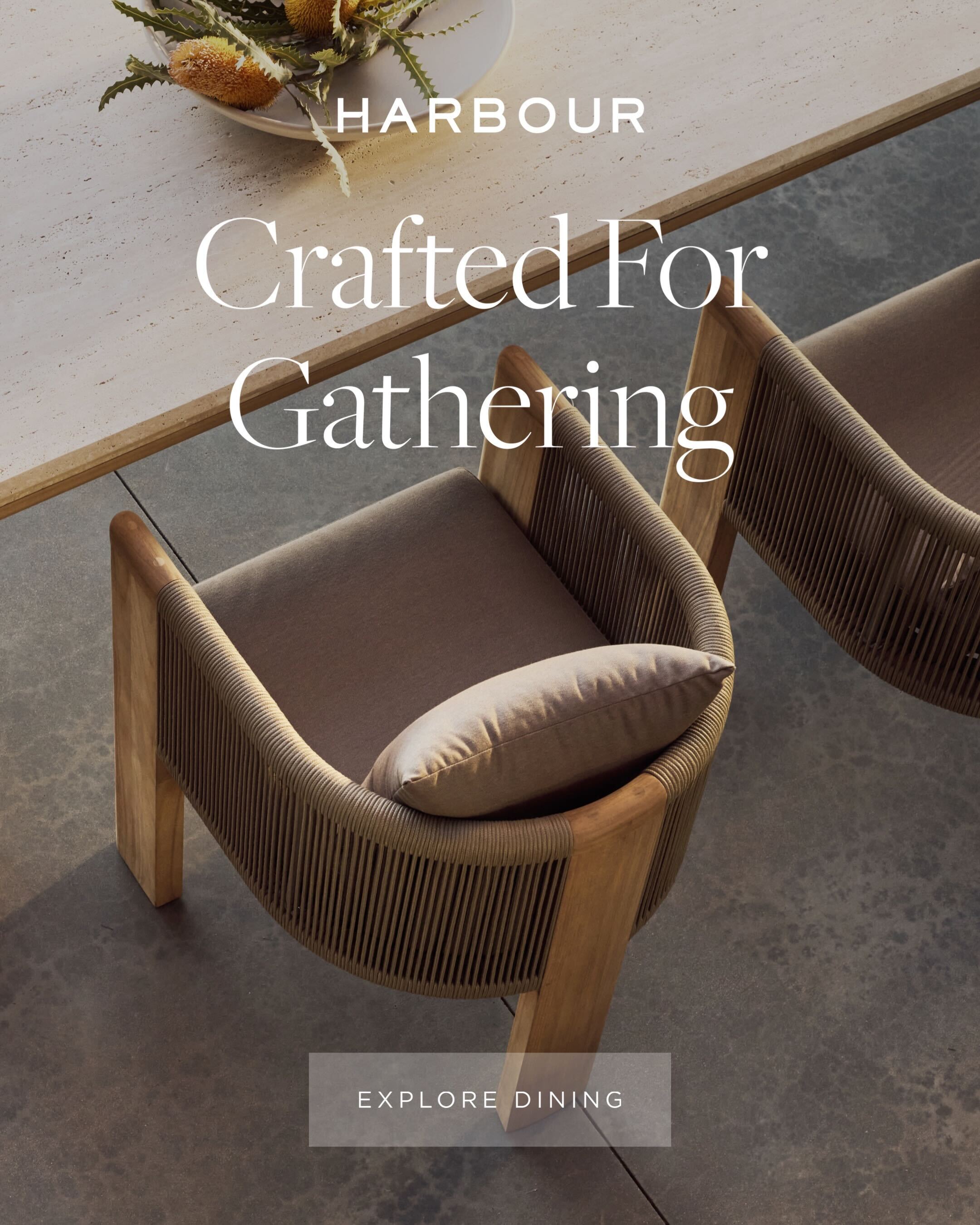 Crafted For Gathering | Outdoor Dining