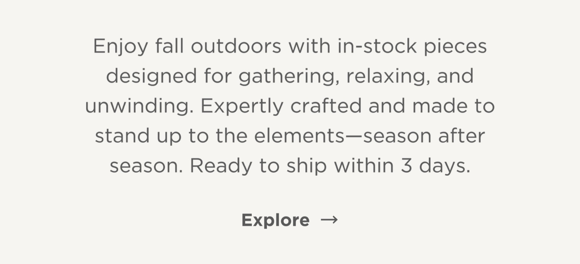 Explore In-Stock | Ships Within 3 Days