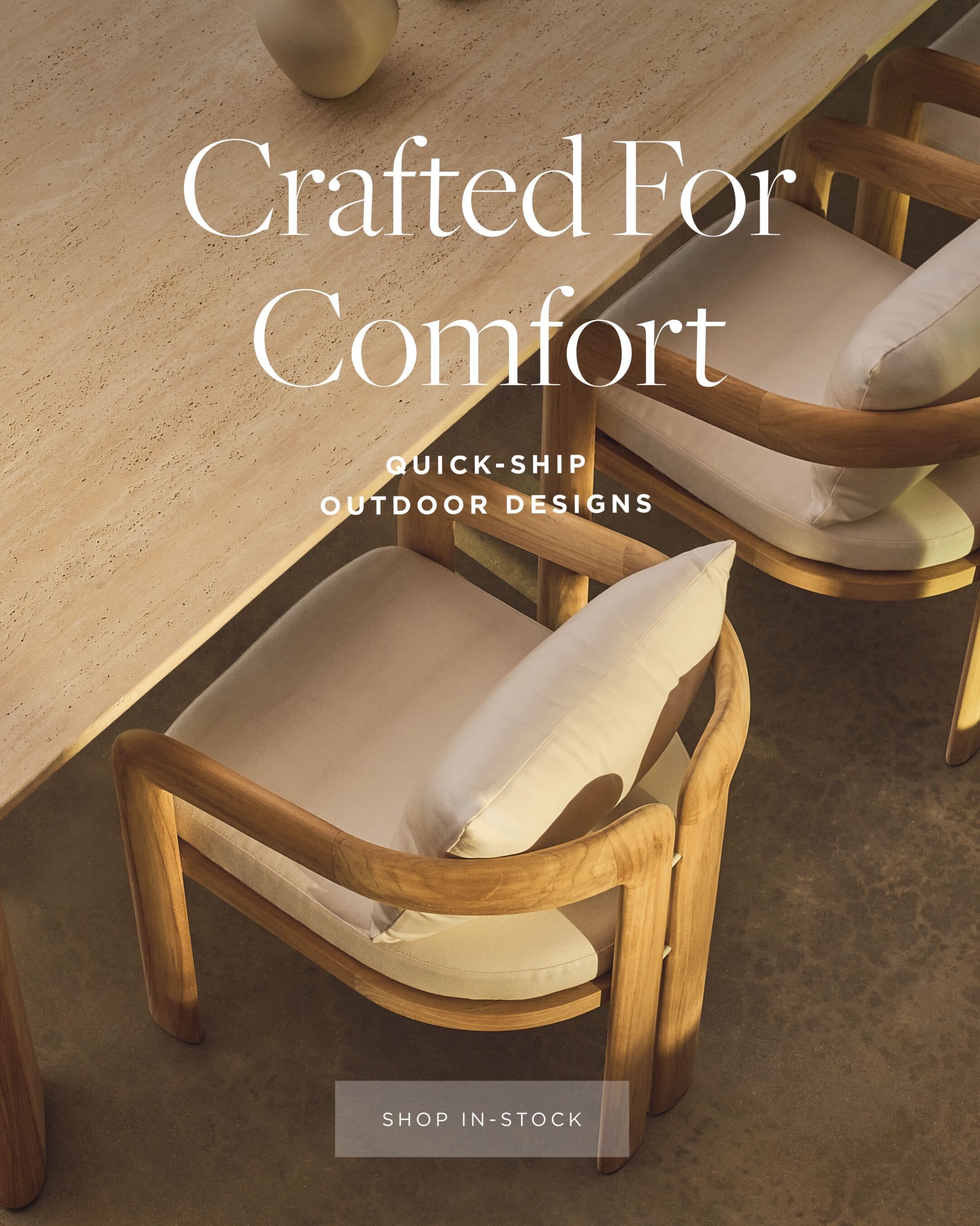 Crafted For Comfort