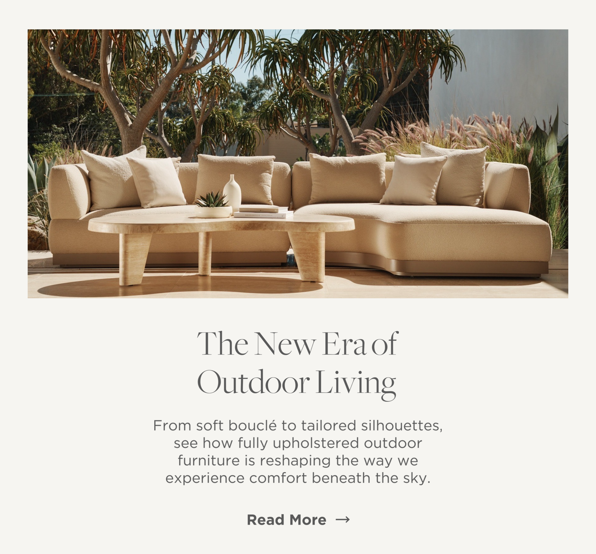 The New Era of Outdoor Living - Read More