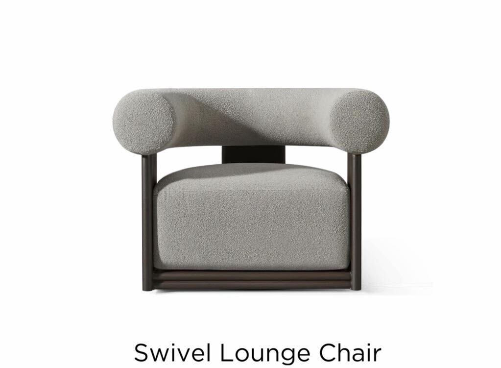 Collins Aluminum | Swivel Lounge Chair
