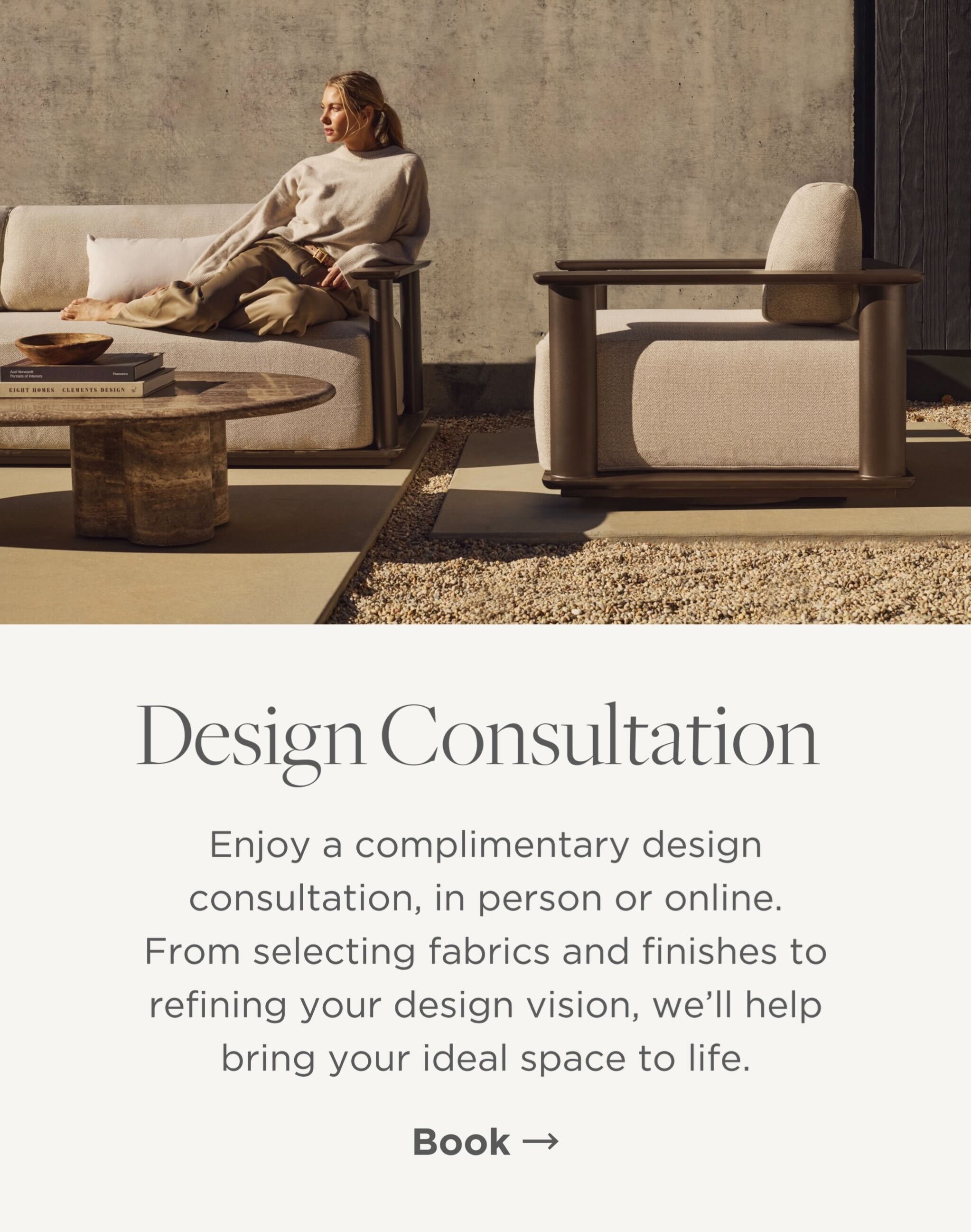 Complimentary Design Consultation | Book