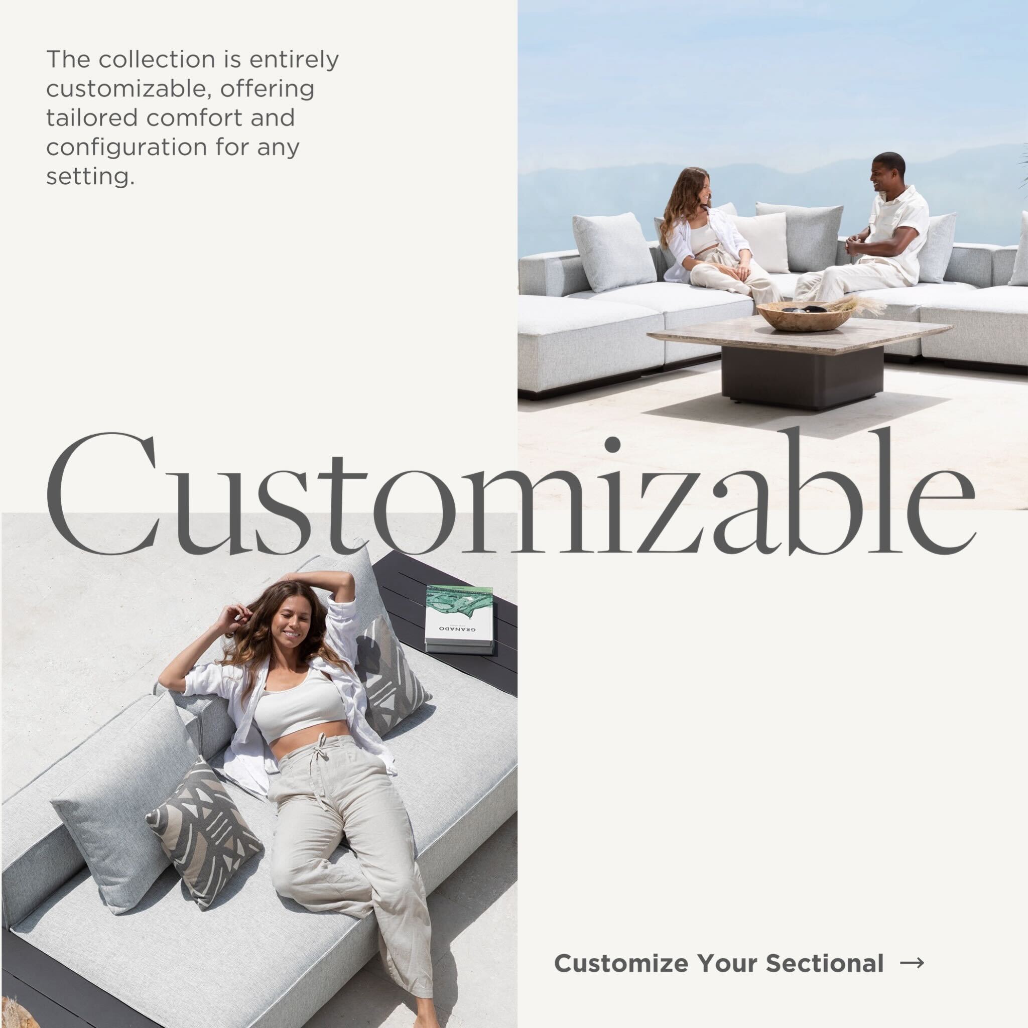 Customize Your Santorini Sectional