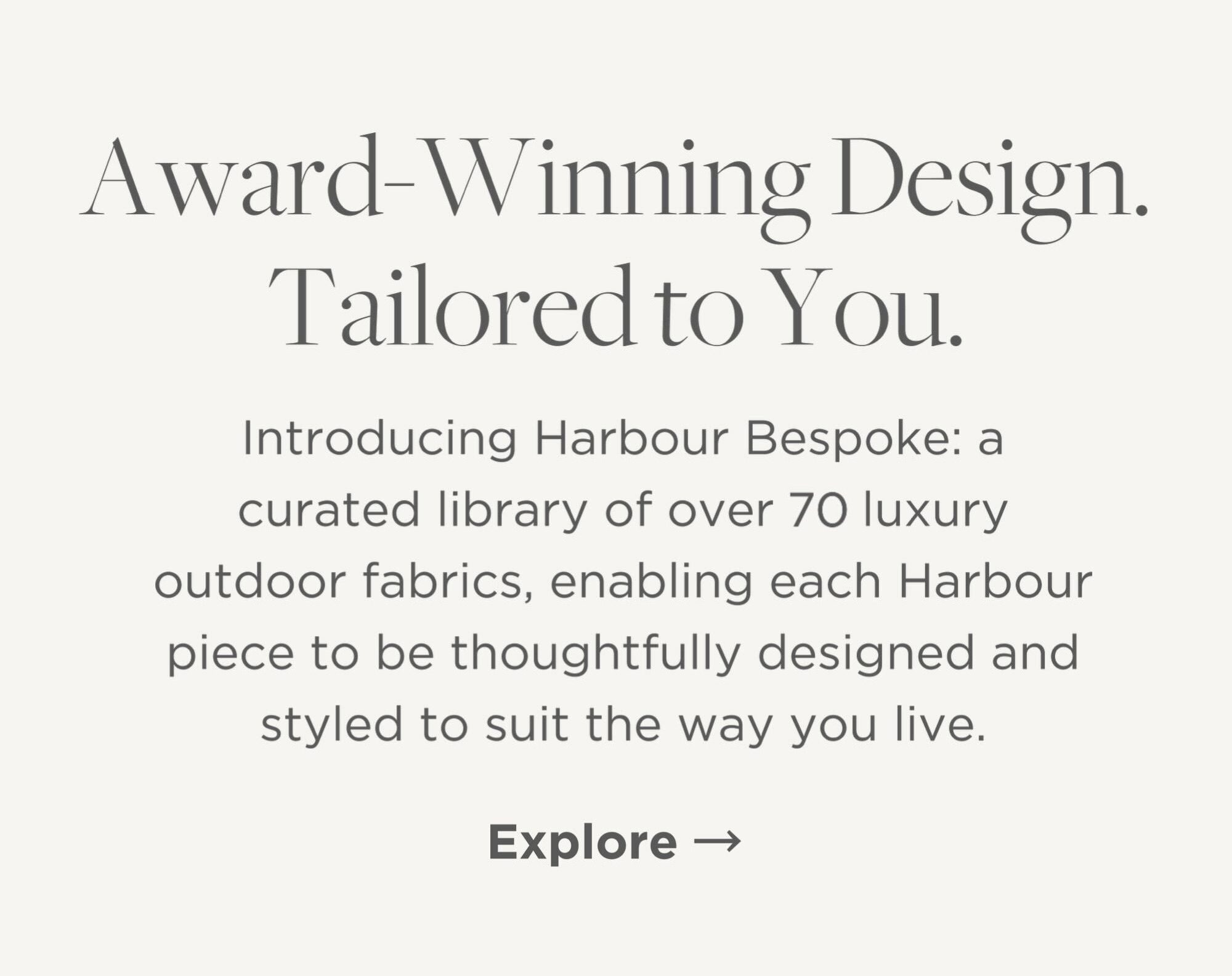 Award-Winning Design. Tailored to You.