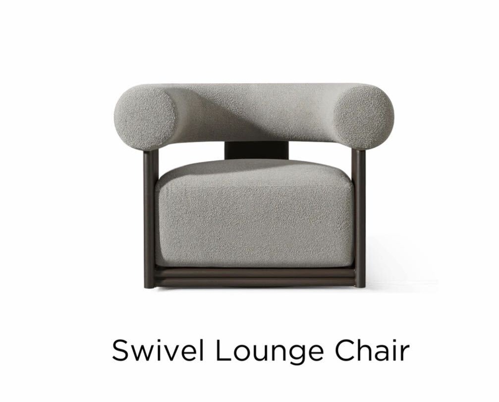 Collins Aluminum | Swivel Lounge Chair