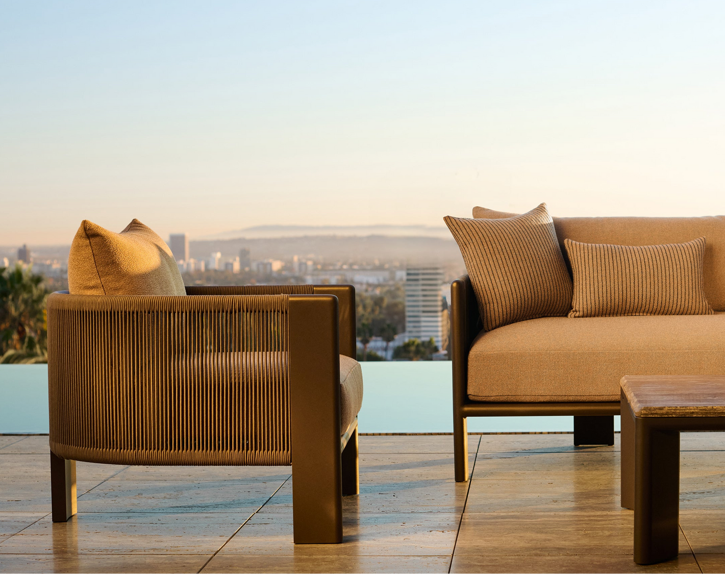 Palm Beach Aluminum Lounge Chair & Sofa