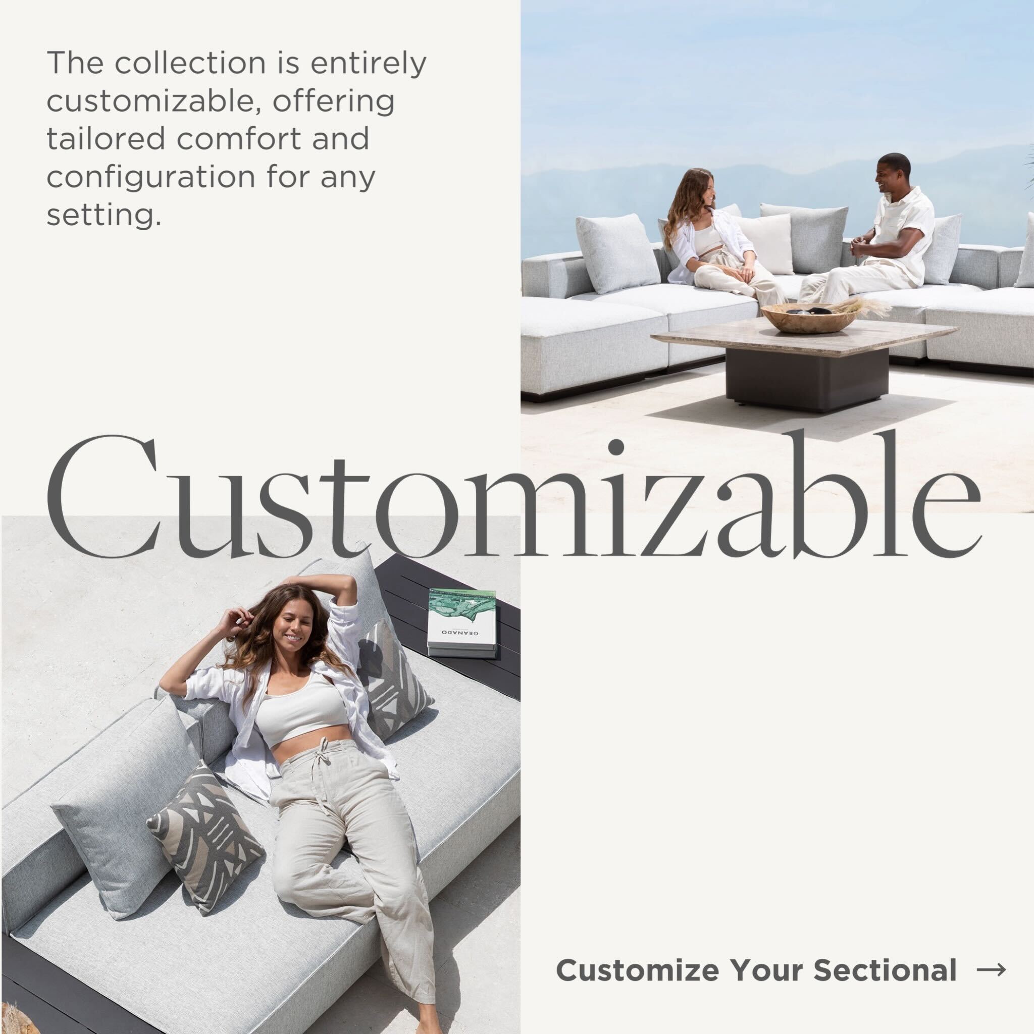Customize Your Santorini Sectional