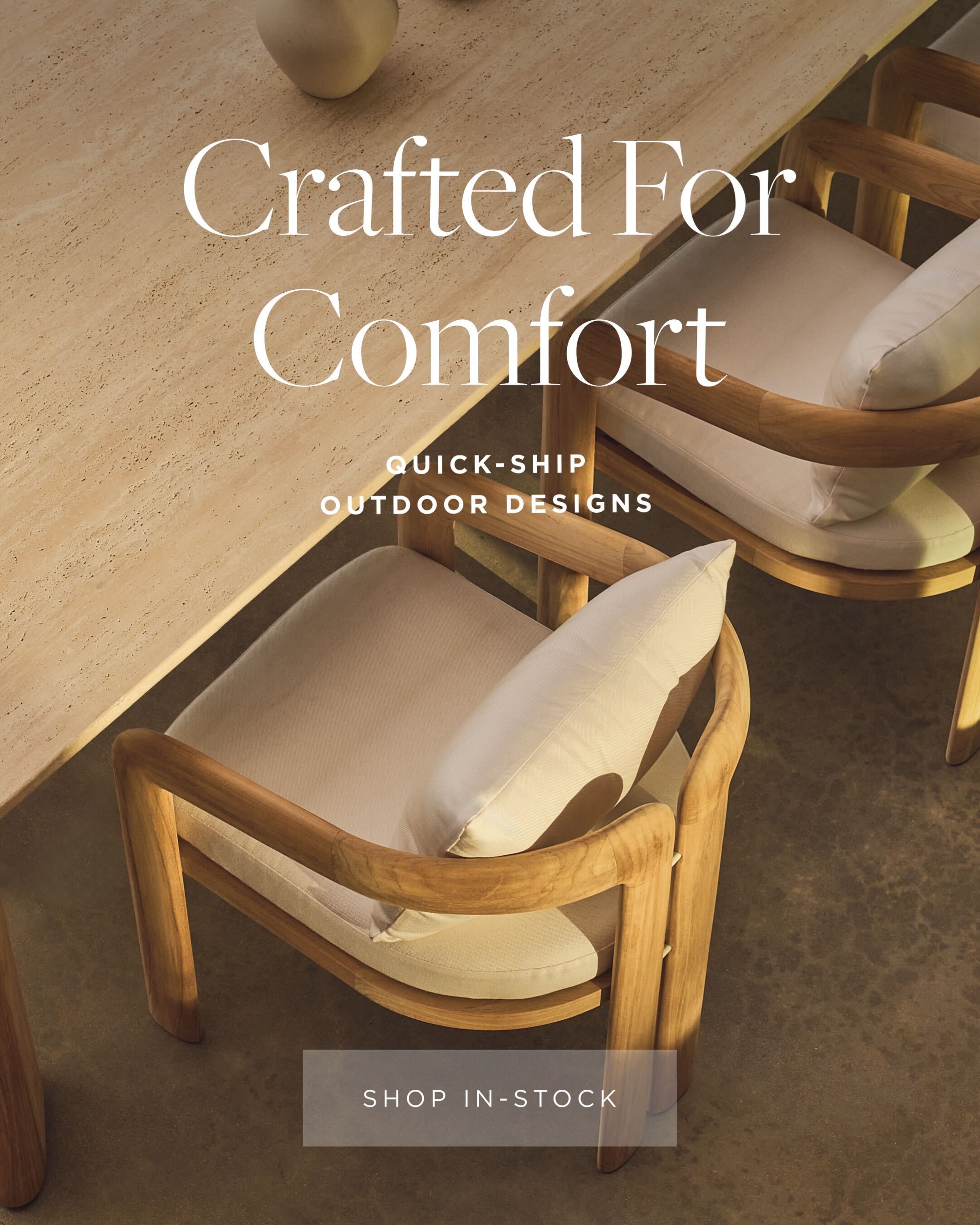 Crafted For Comfort