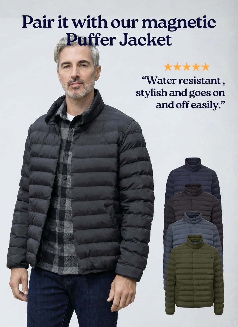 Elegance meets Independence The classic style he trusts, with the effortless closures he needs. SHOP THE COLLABORATION