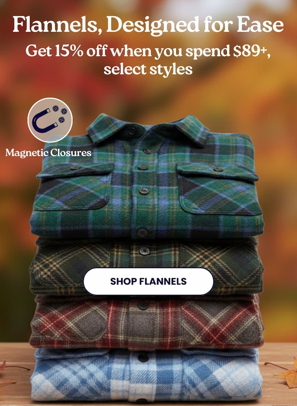 Elegance meets Independence The classic style he trusts, with the effortless closures he needs. SHOP THE COLLABORATION