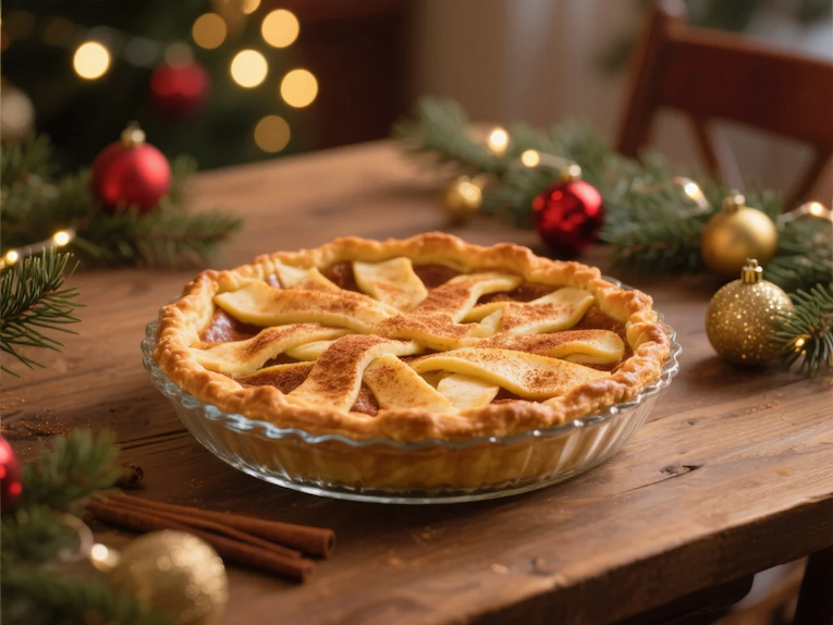 Cinnamon Spiced Apple Pie