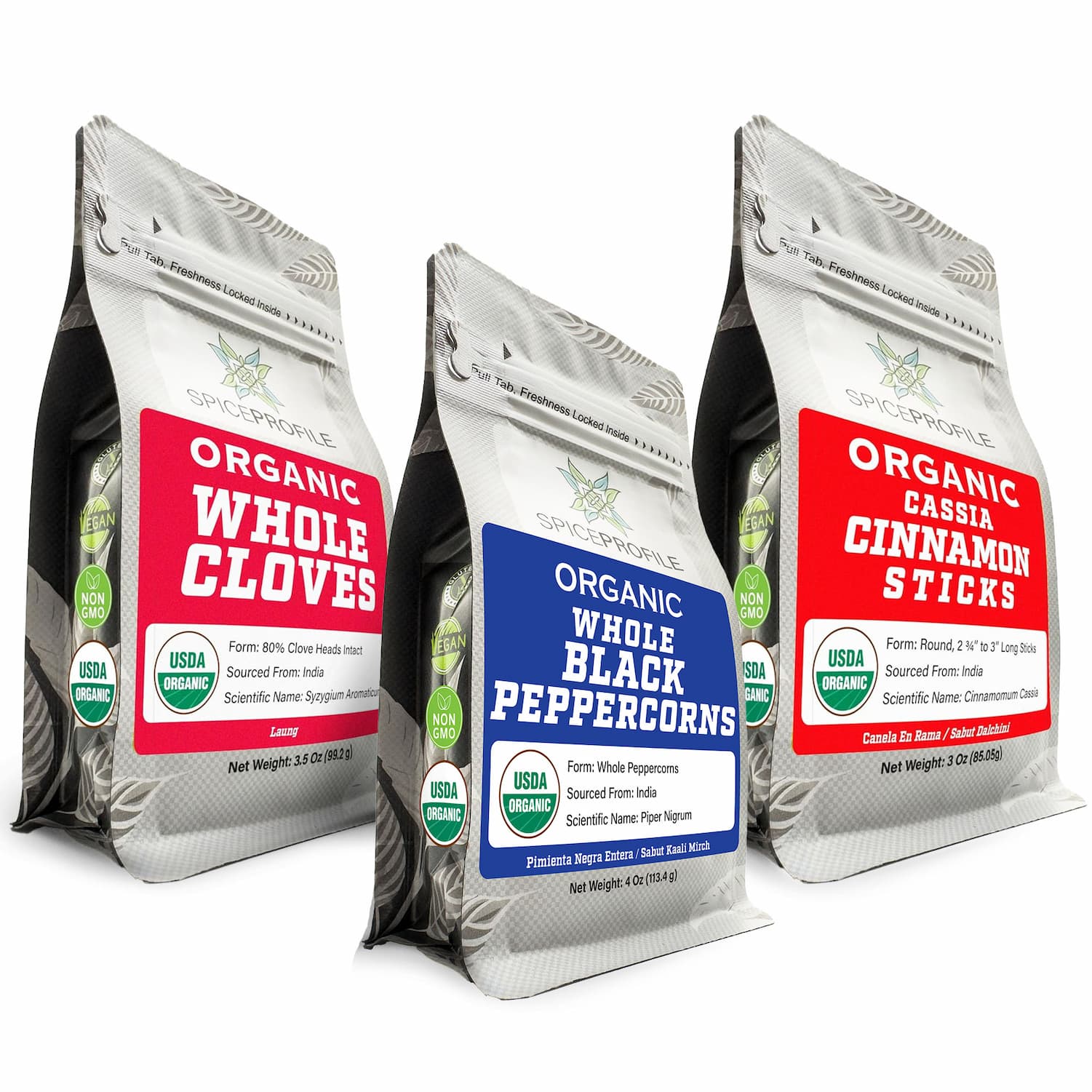 Spice Profile Bold and Aromatic Spice Trio