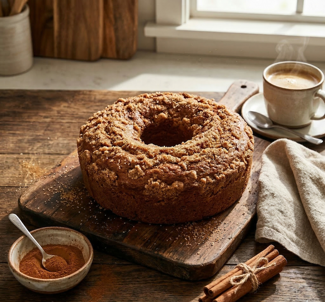 Cinnamon and Nutmeg Coffee Cake