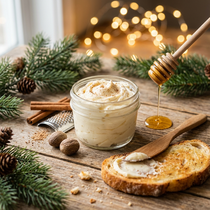 Nutmeg-Spiced Whipped Butter