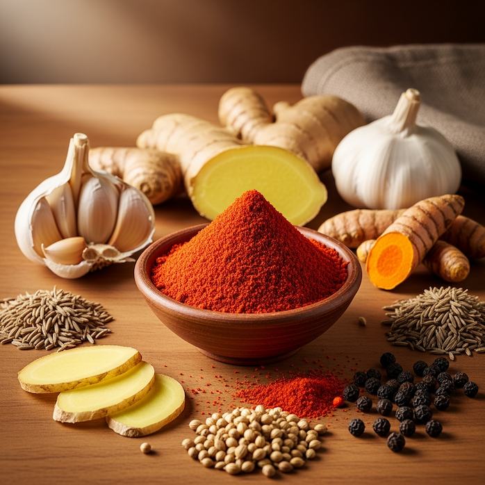 Spice pairings for Kashmiri Red Chili