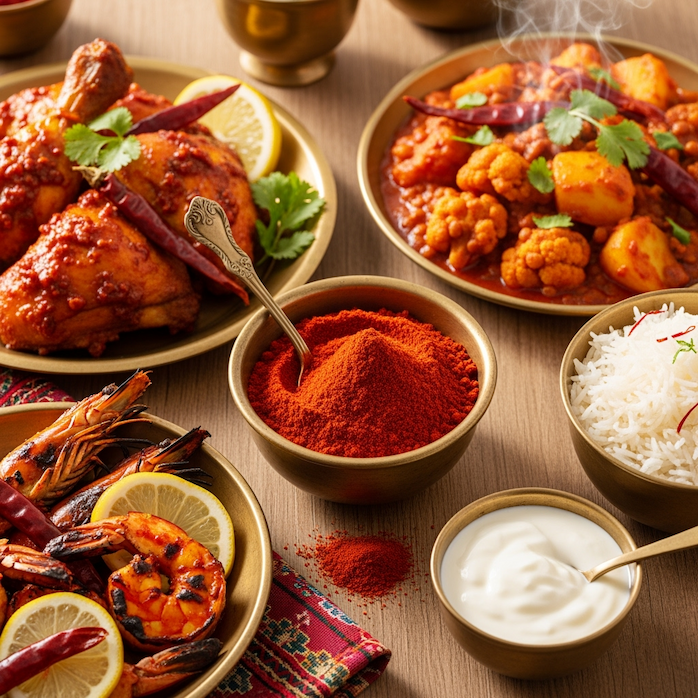 Food pairings for Kashmiri Red Chili