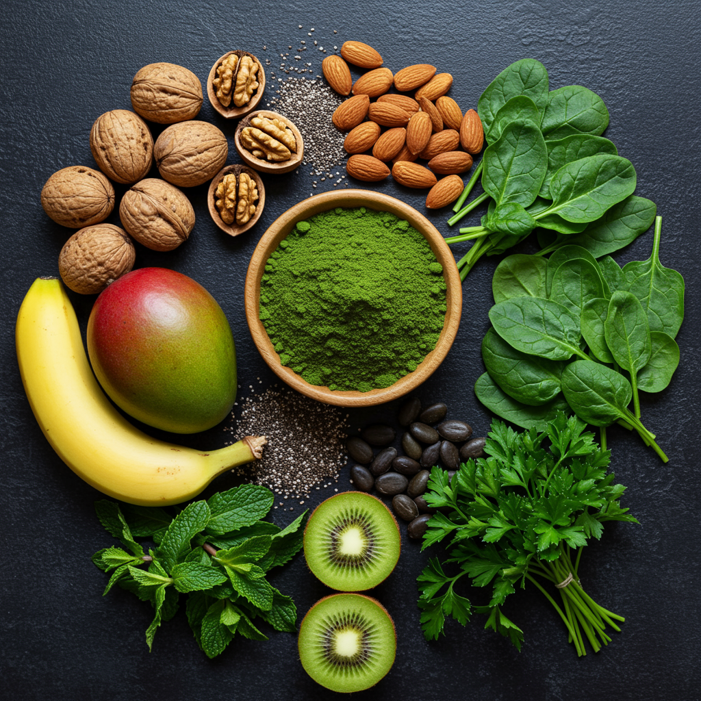 Wheatgrass food pairings