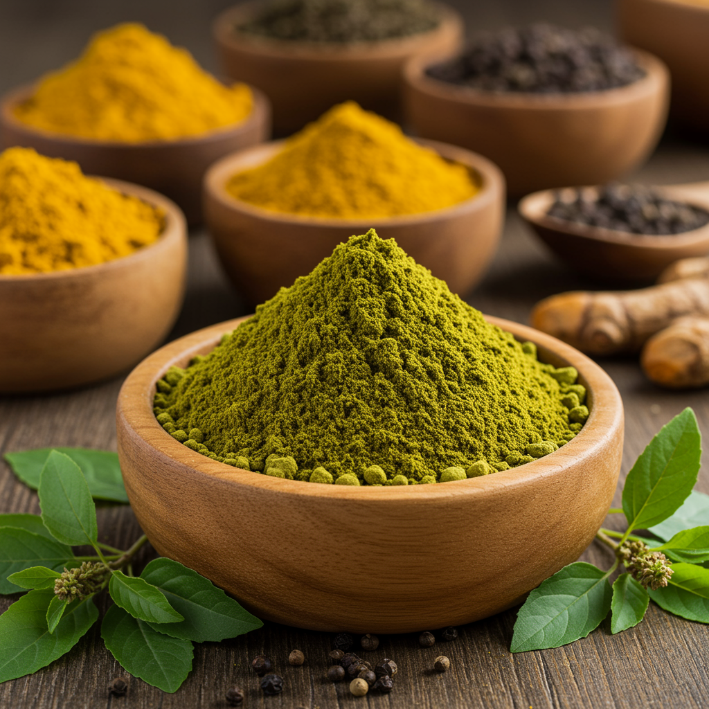 Tulsi flavor profile