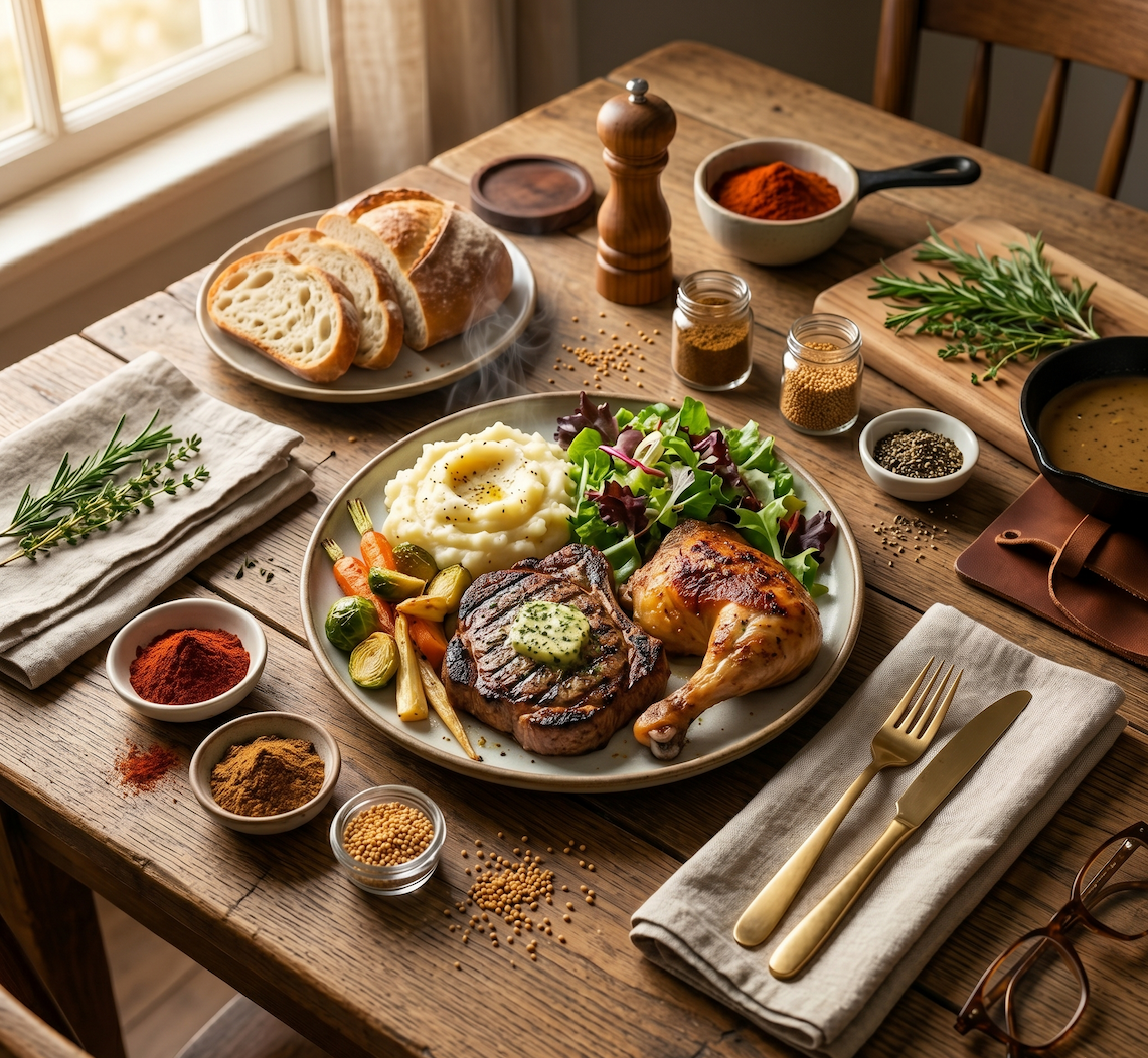Easy Spices for Cooking with Dad This Father’s Day