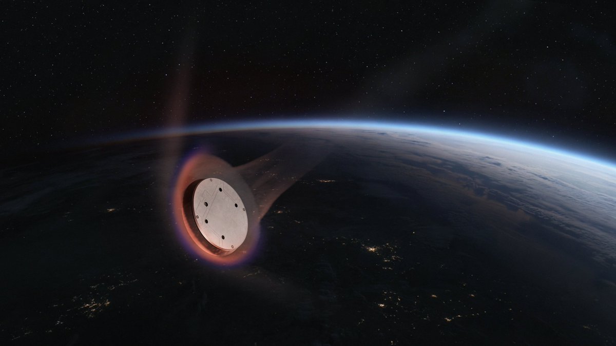 SpaceX's Starfall return capsule