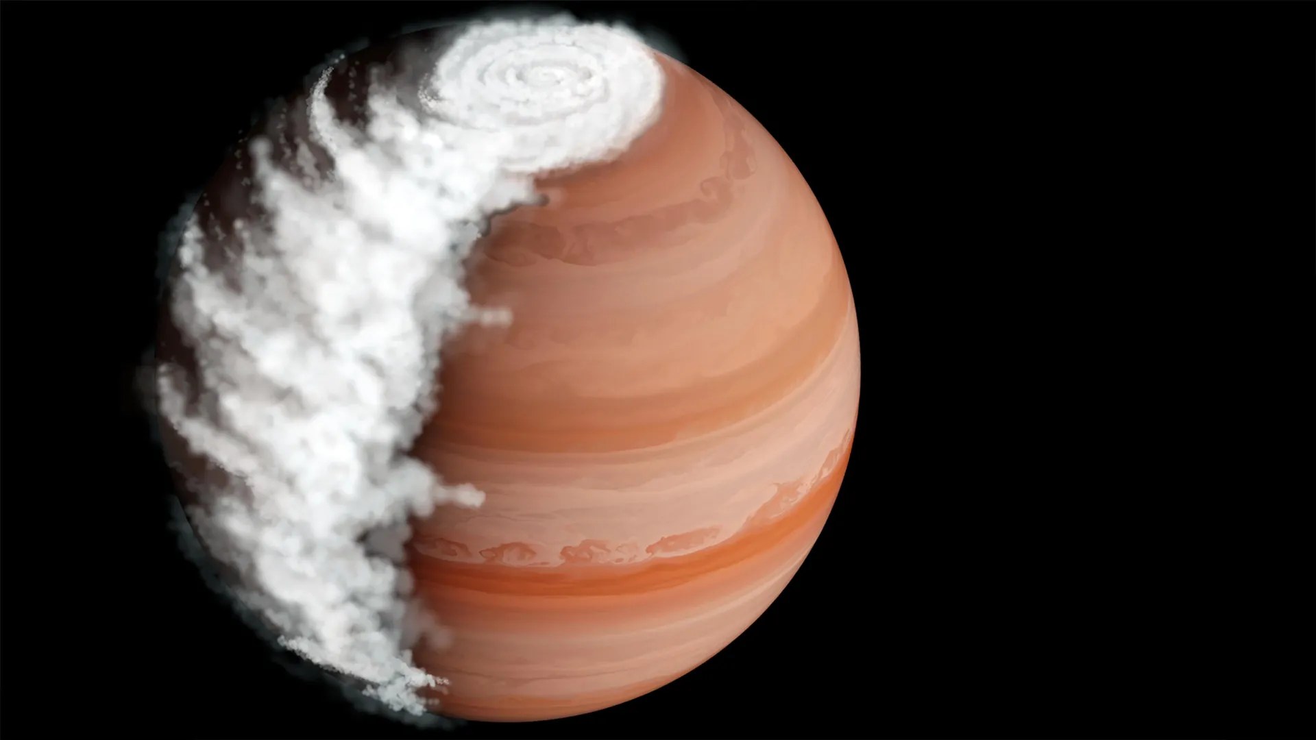 Artist impression of WASP-94A b