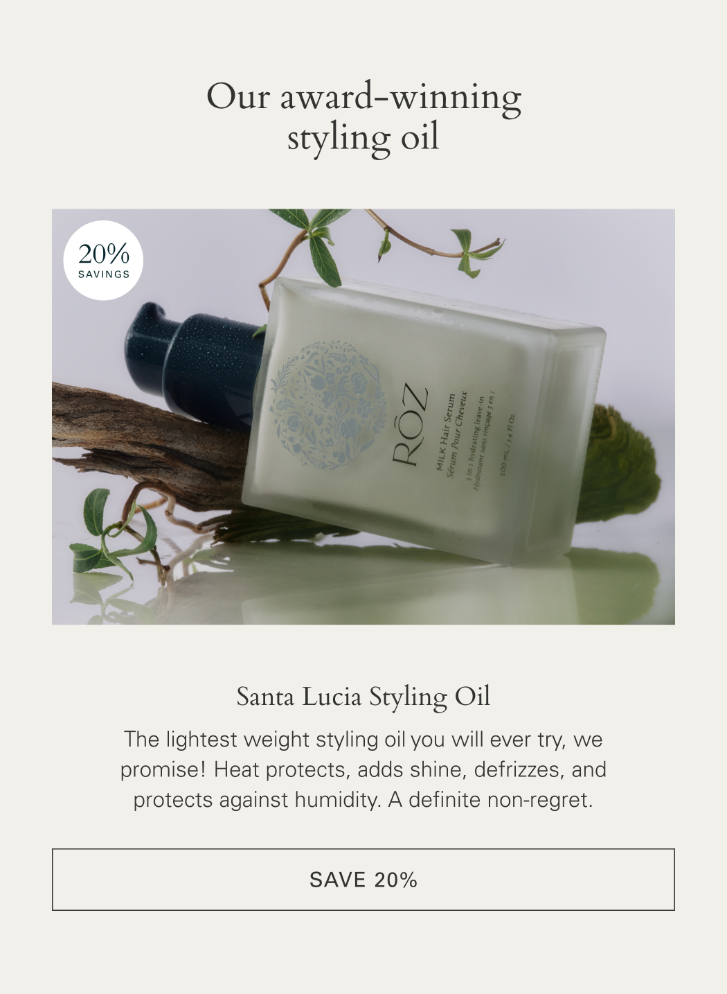 Santa Lucia Styling Oil