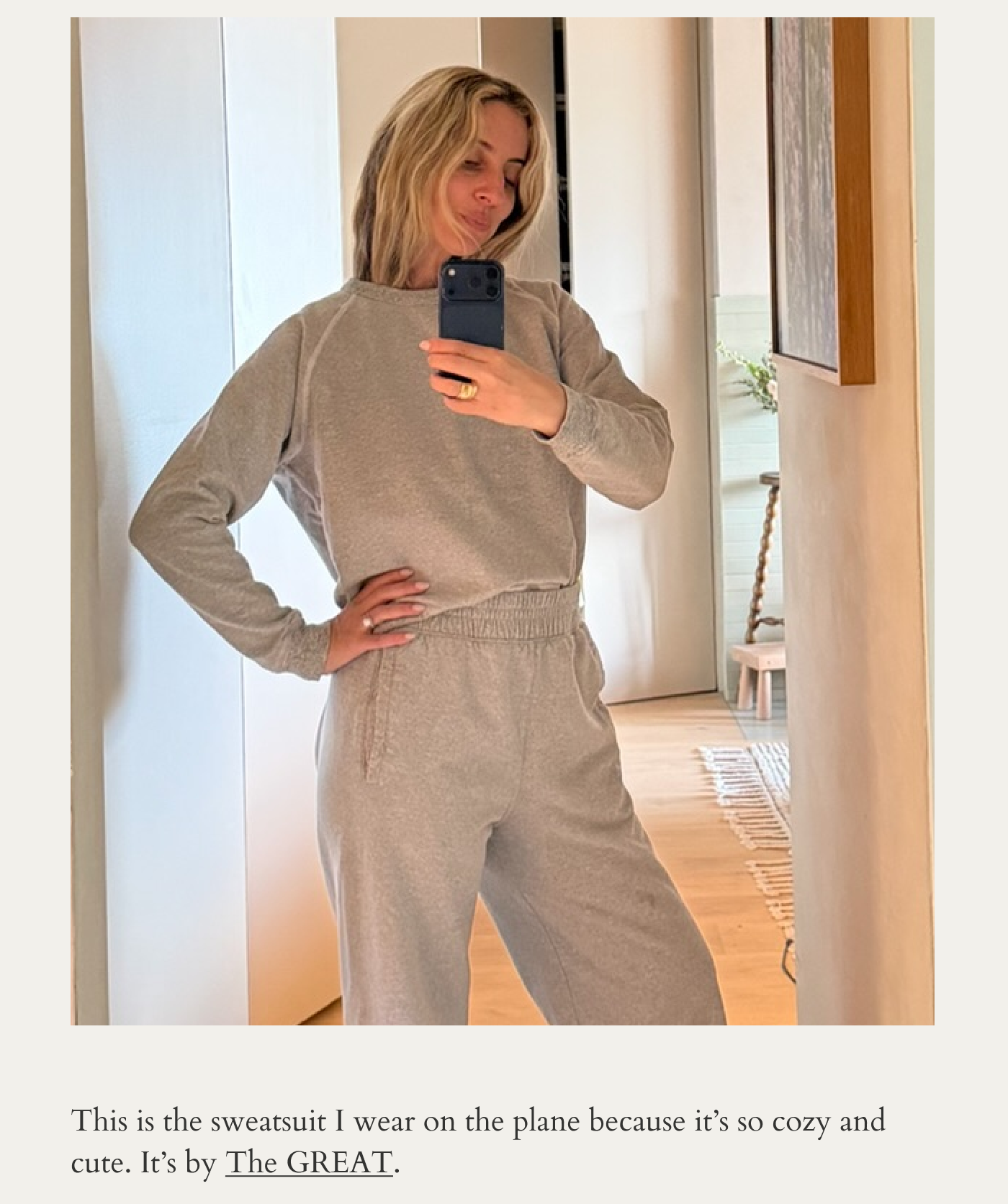 The Great Sweat Suit