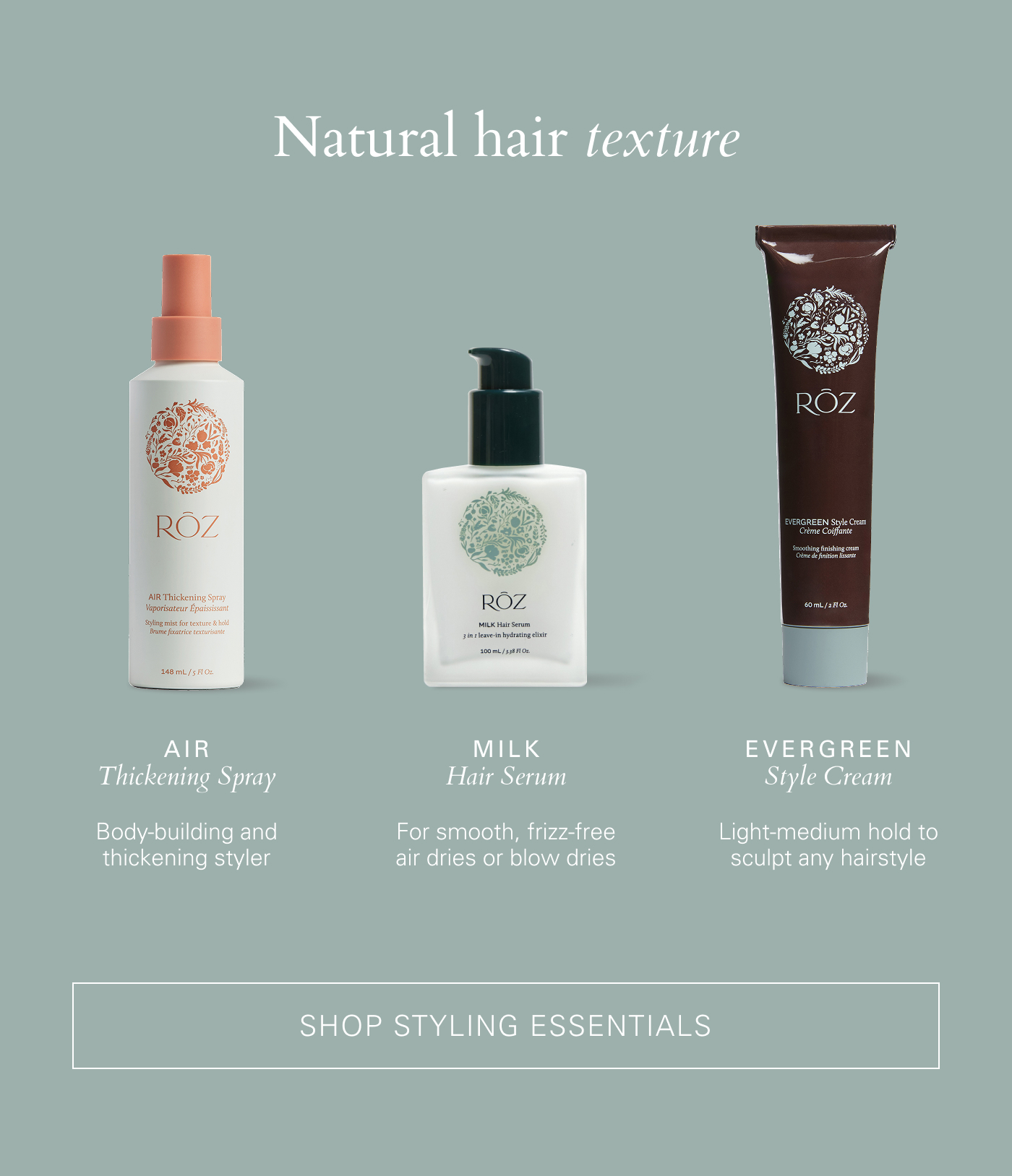 Working with your natural hair texture is key
