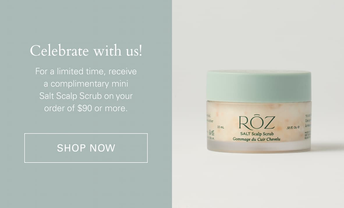 Complimentary Salt Scalp Scrub