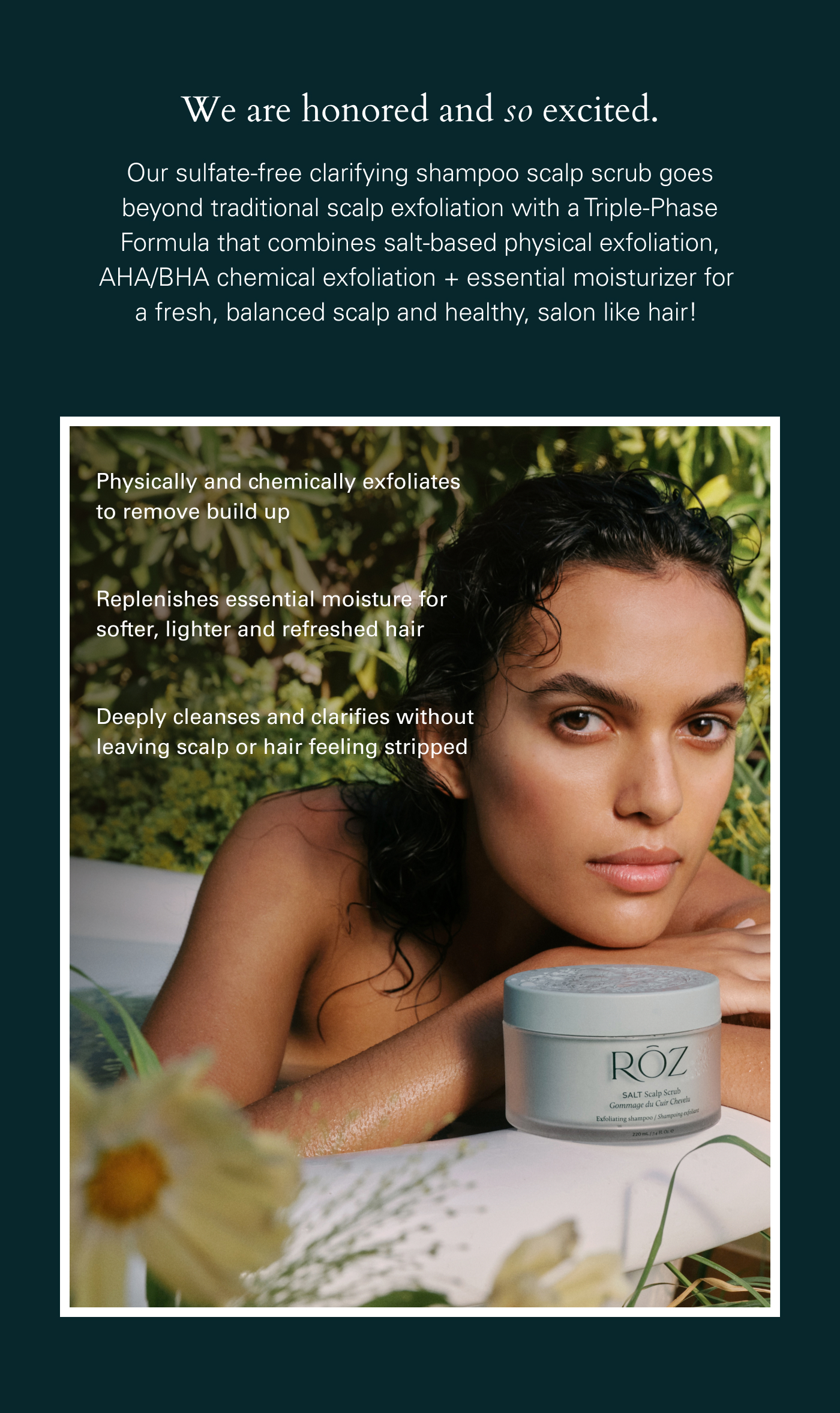 Sulfate-free clarifying shampoo