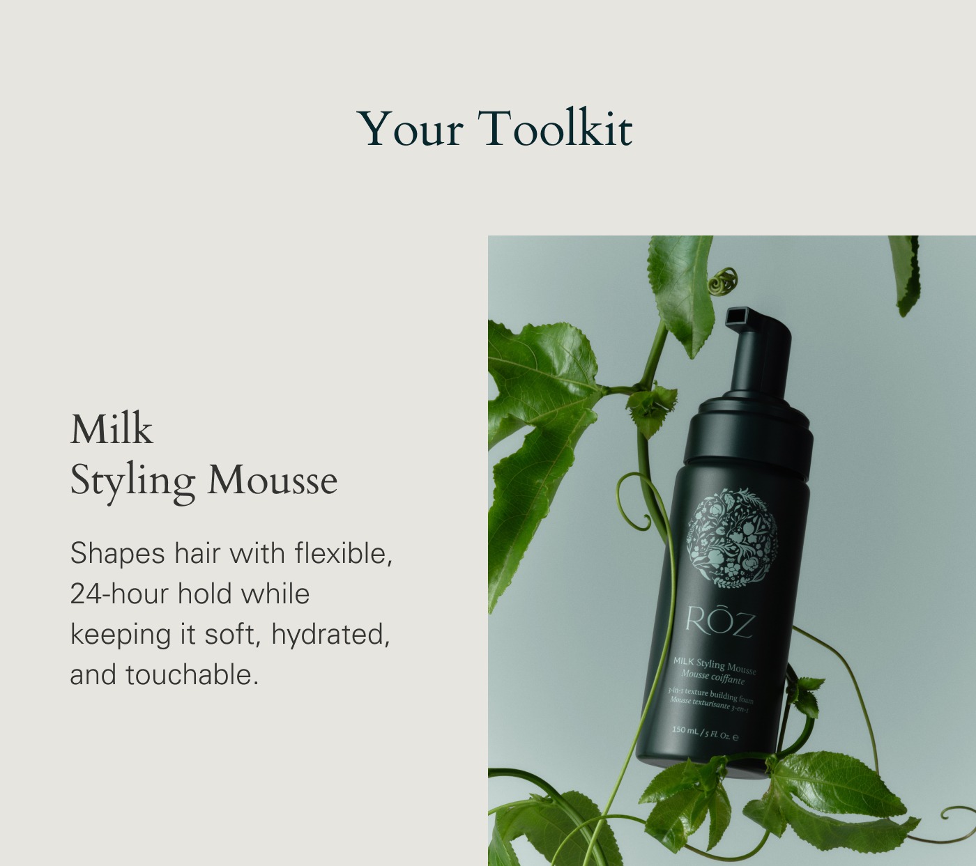 Milk Styling Mousse