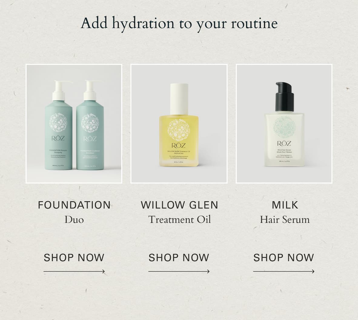 Add hydration to your routine