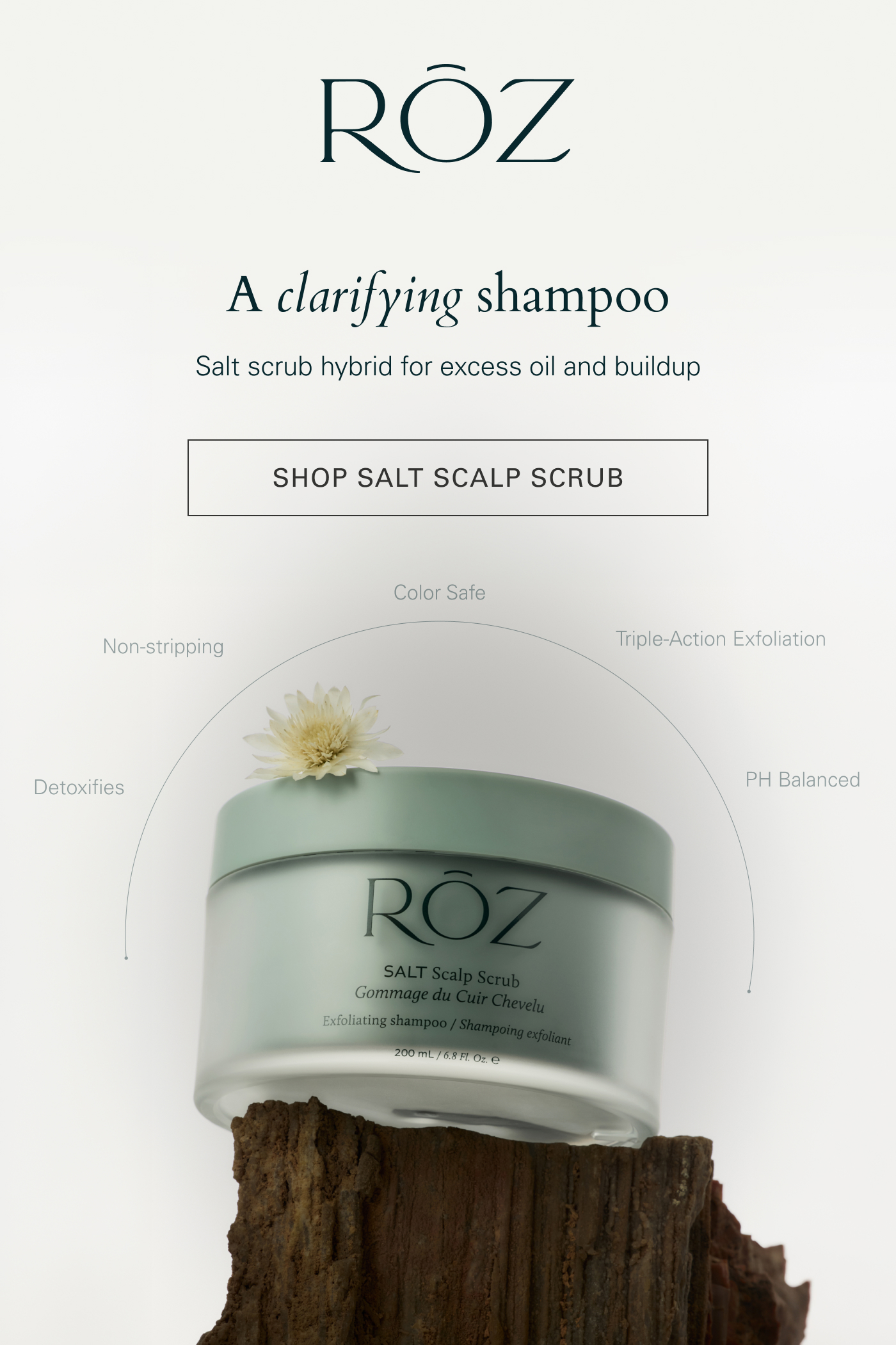 A clarifying shampoo