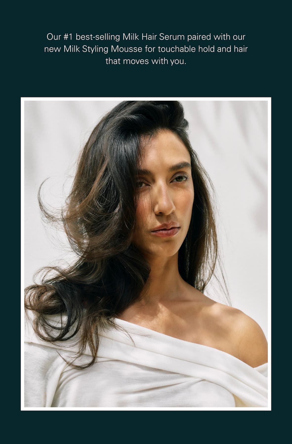 Milk Hair Serum + Milk Styling Mousse