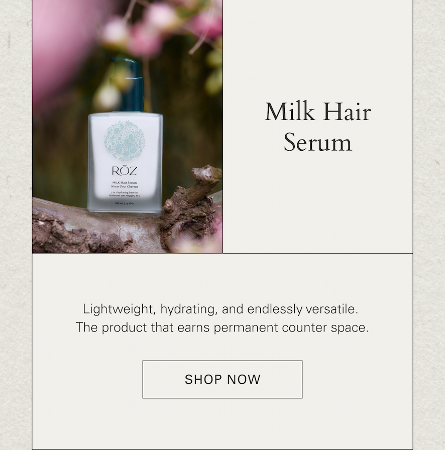 Shop Milk Hair Serum