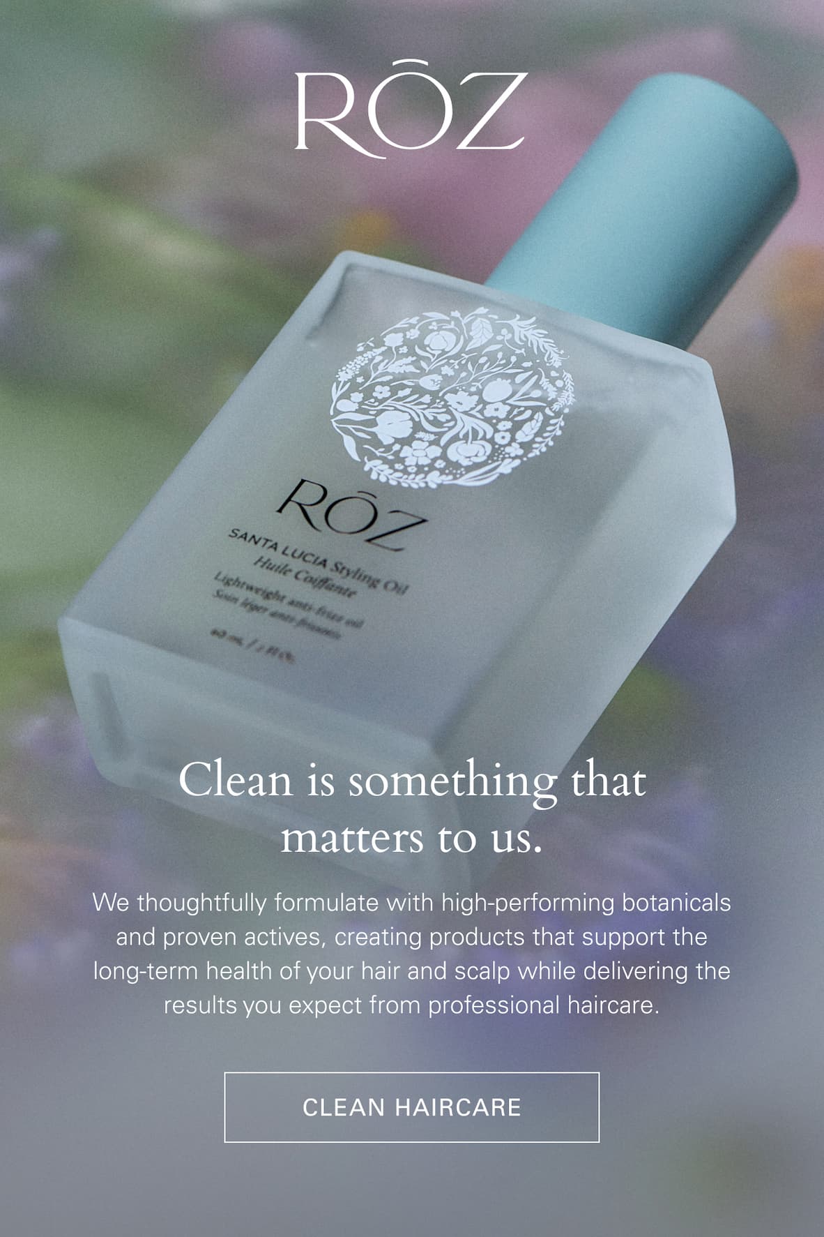 Clean haircare