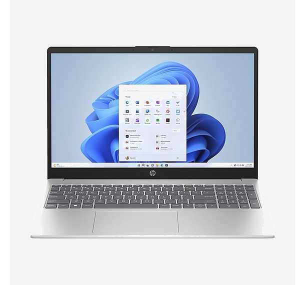 15-fc0114ni 15.6-inch FHD Laptop - AMD Ryzen 5 7530U 512GB SSD 8GB RAM Win 11 Home Natural Silver
