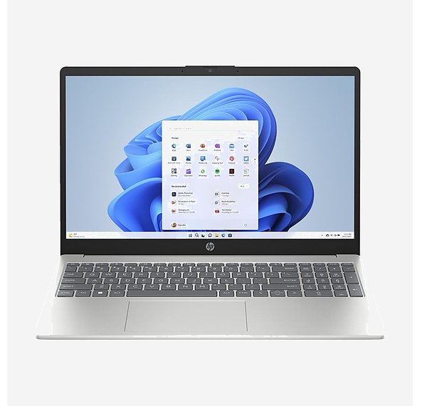 15-fc0048ni 15.6-inch FHD Laptop - AMD Ryzen 7 7730U 512GB SSD 8GB RAM Win 11 Home Natural Silver