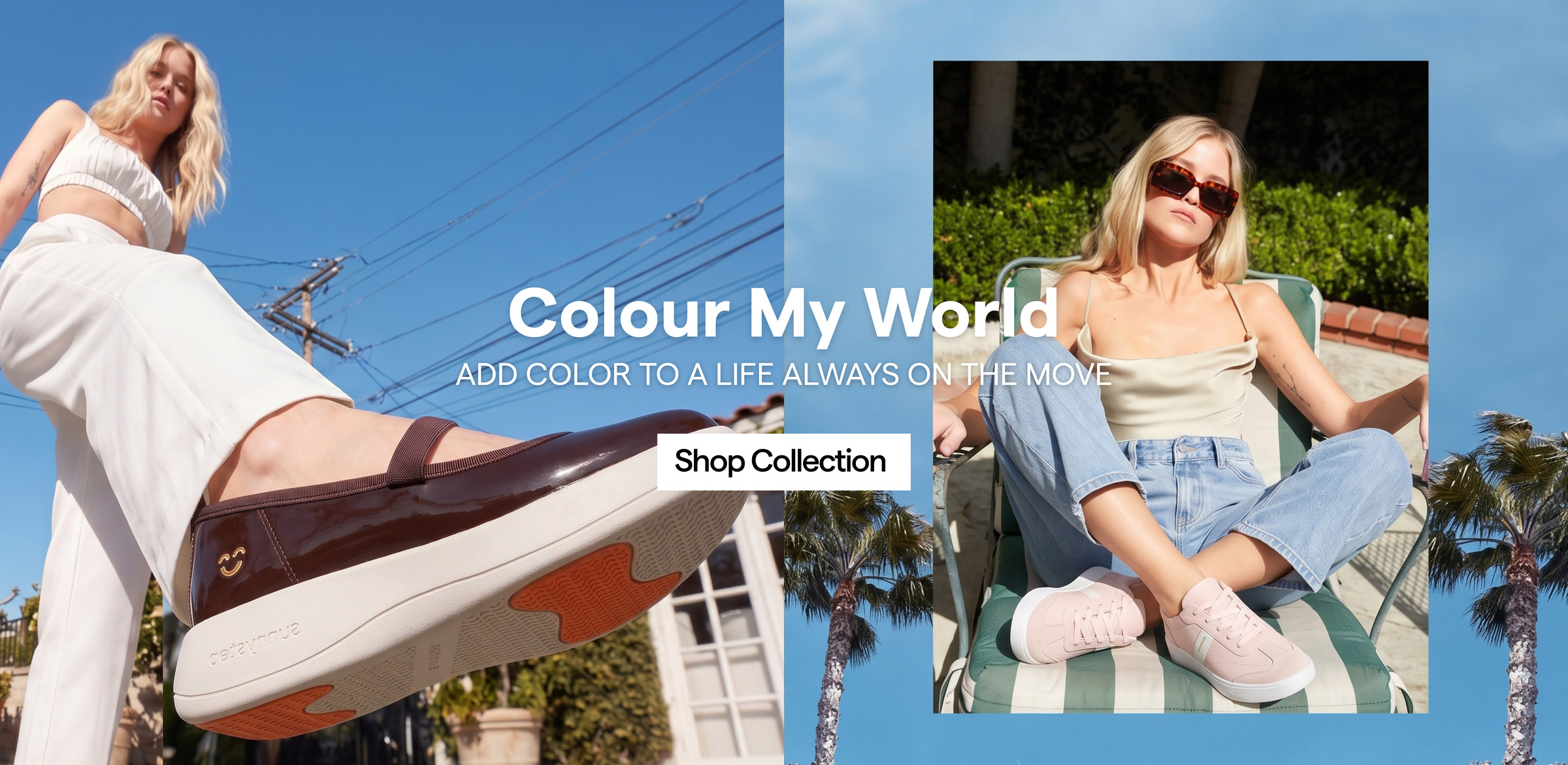 Colour My World — add colour to a life always on the move.