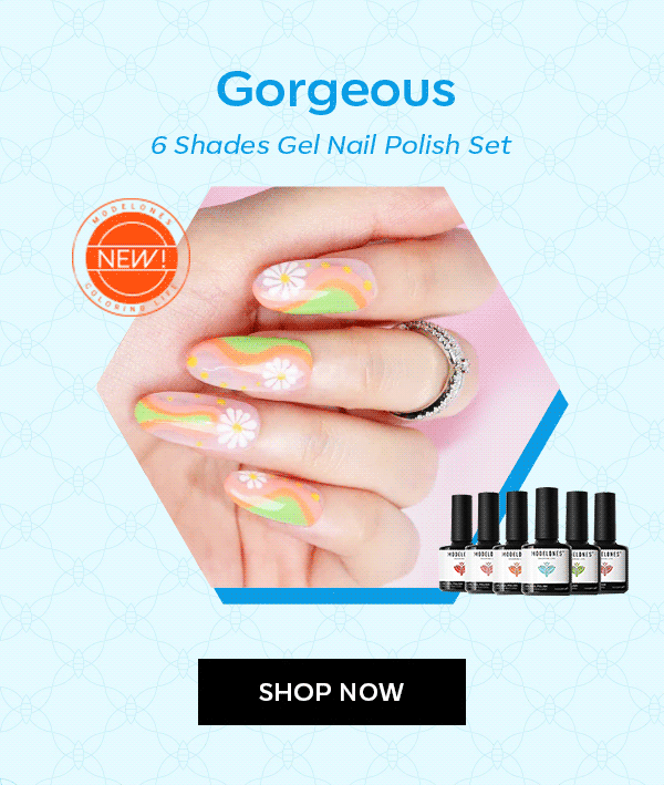 to our summer nails party.💦 Modelones