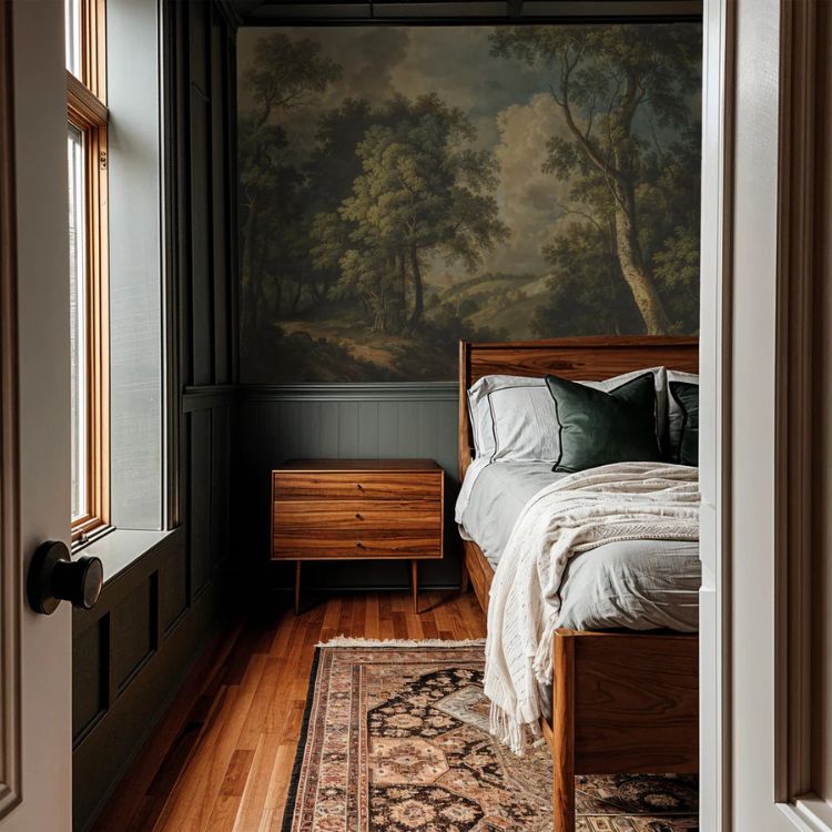 Wedded Woodlands Wallpaper