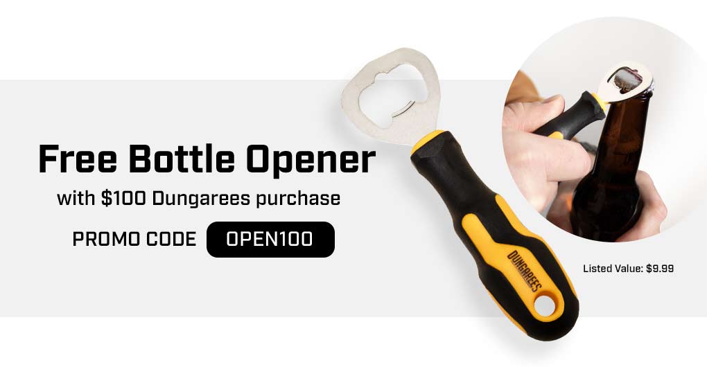 Dungarees Bottle Opener GWP