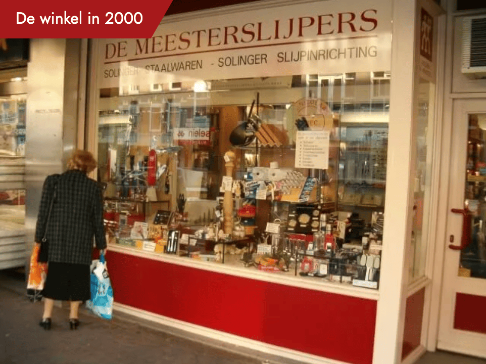 De winkel in 2000