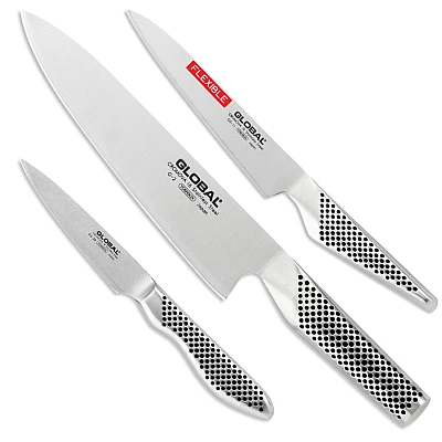 Global G21138 Knife set 3-piece