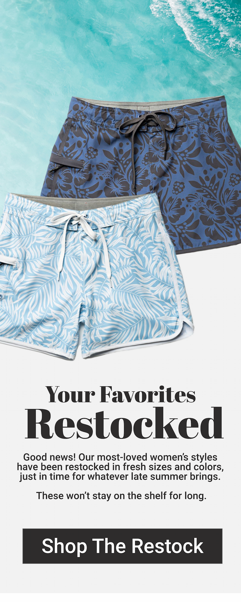 Your Favorites Restocked! 