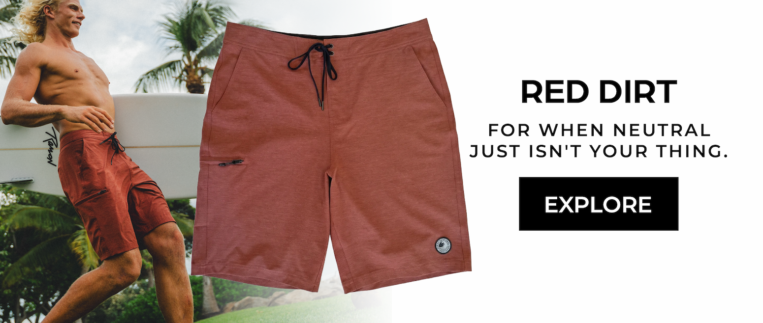Red Dirt 21" Boardshort
