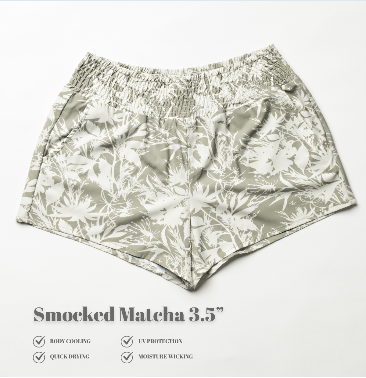 Smocked Matcha 3.5"