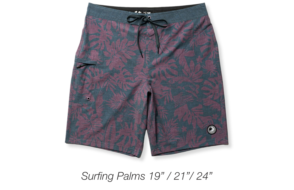Surfing Palms 4-Way Stretch