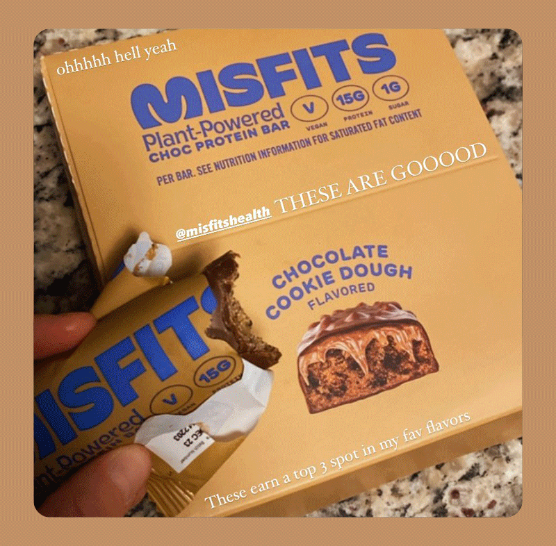 FREE Cookie Dough bar with every order 🍪 Misfits Health