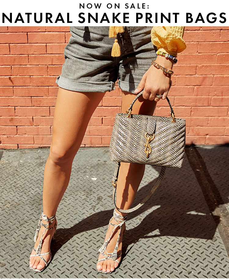 Natural Snake Bags
